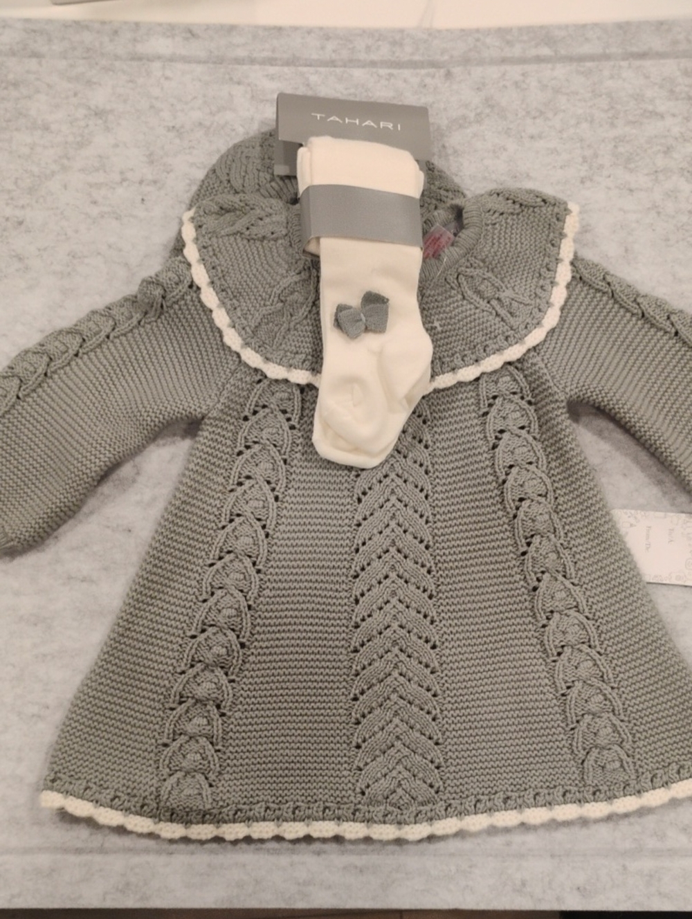 Kids knitted coat